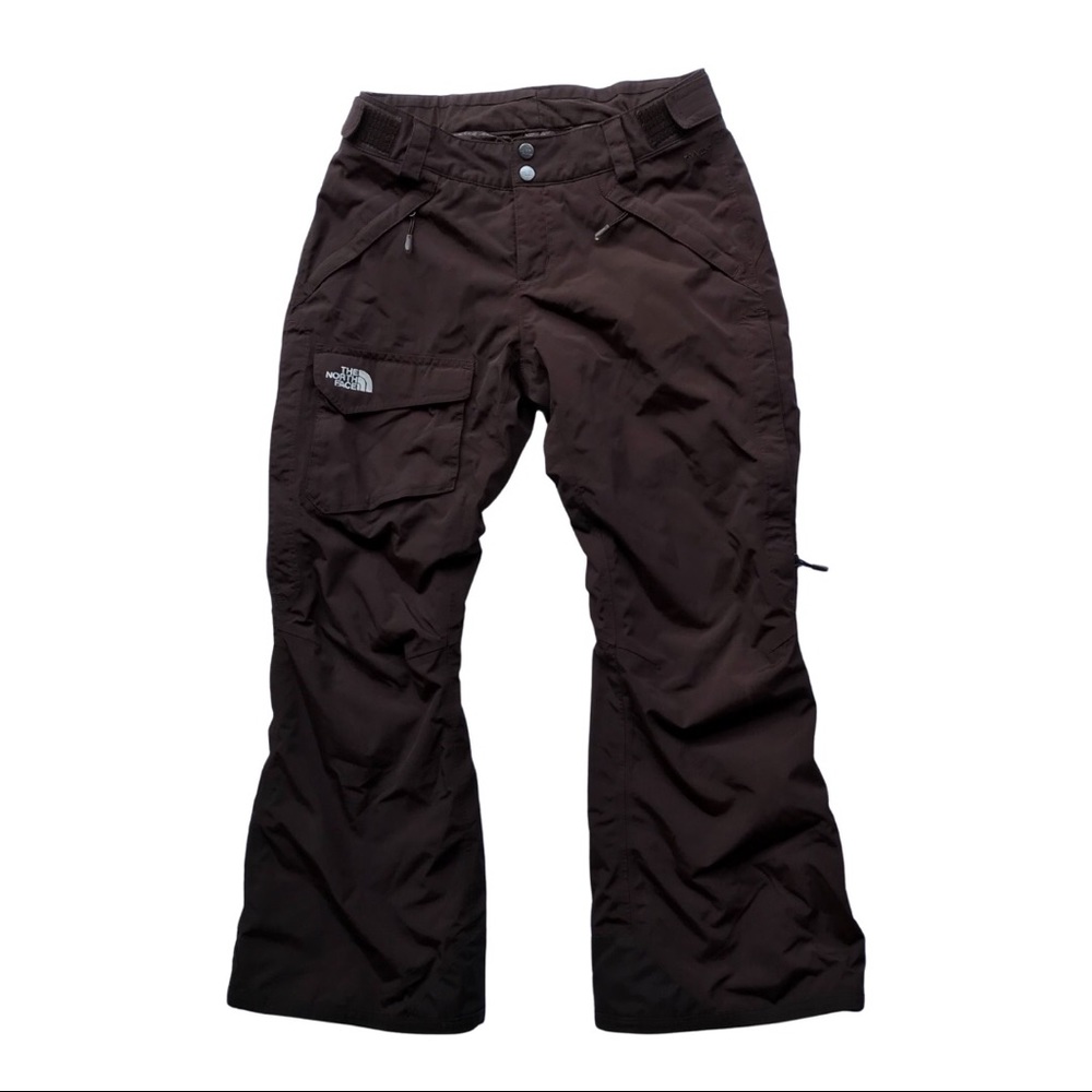 The North Face HyVent Snow Pants Women’s Ski/Snowboard Brown Small Short